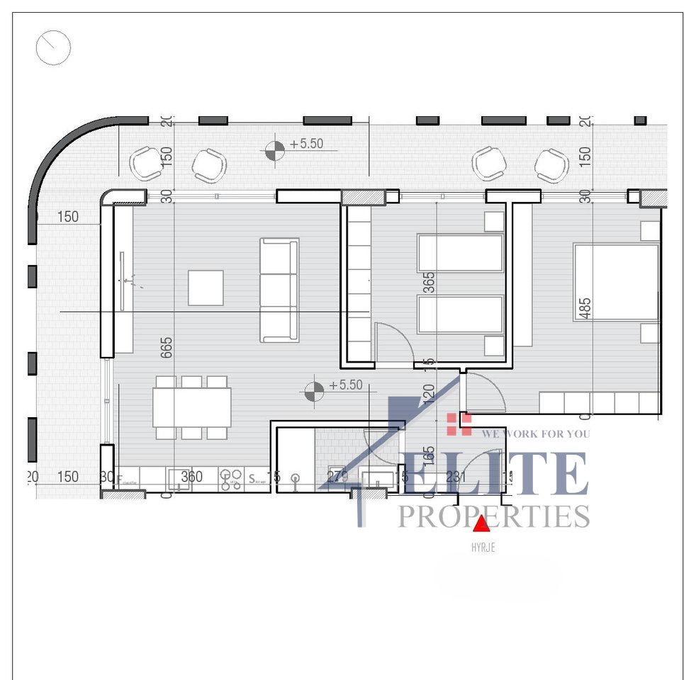 One Orikum Bay, apartament 2+1 në shitje