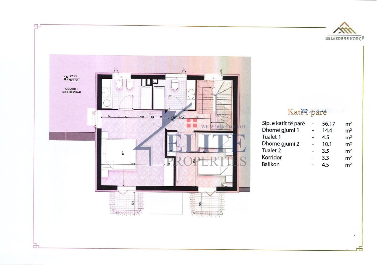 Belvedere Korça, vilë në shitje