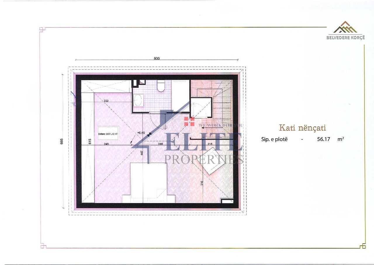 Belvedere Korça, vilë në shitje