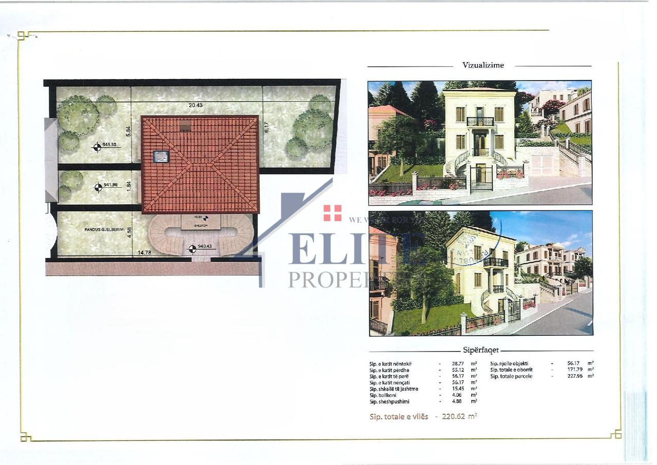 Belvedere Korça, vilë në shitje