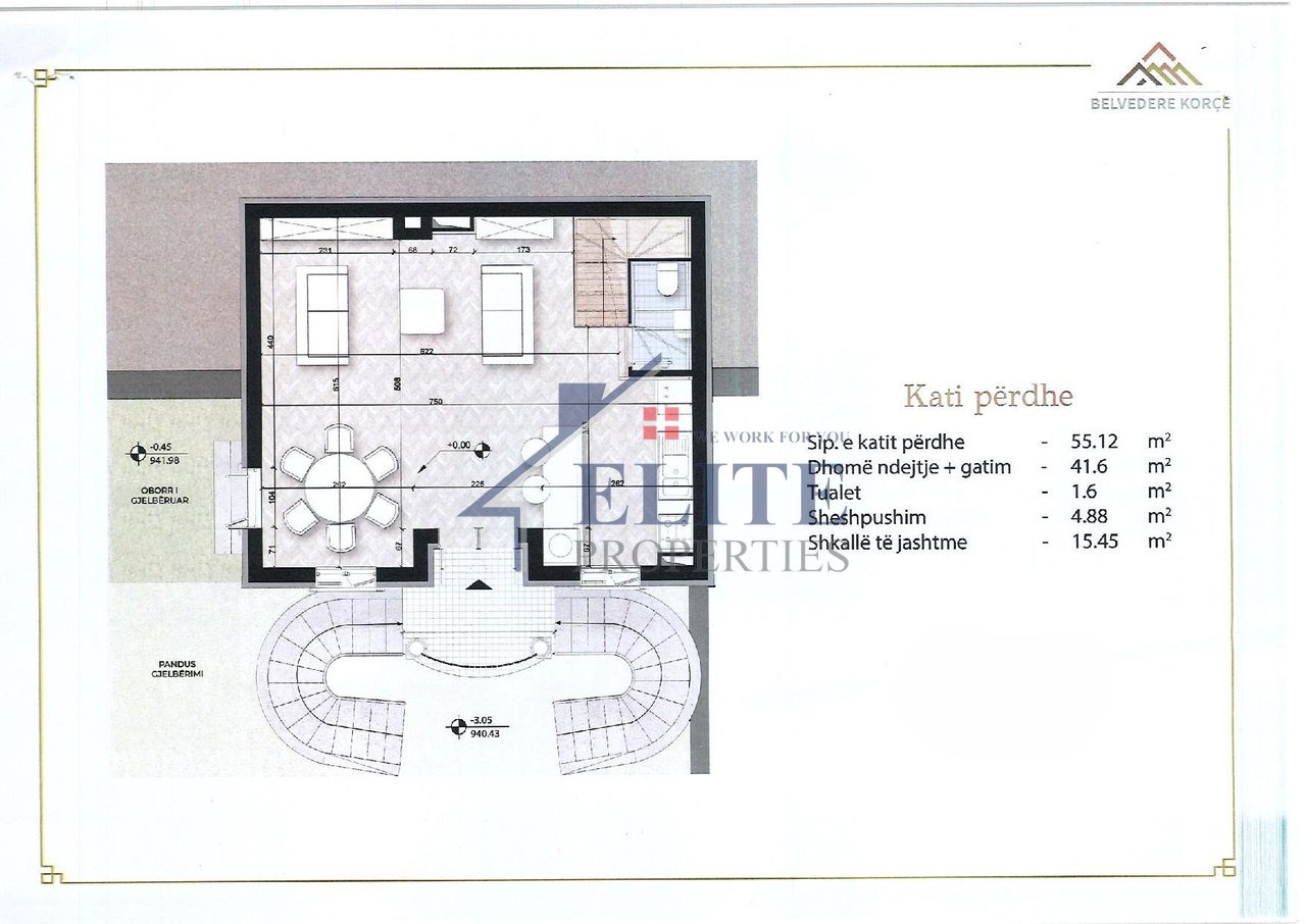 Belvedere Korça, vilë në shitje