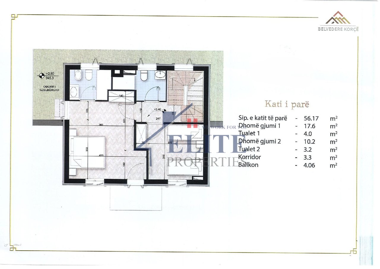 Belvedere Korça, vilë në shitje