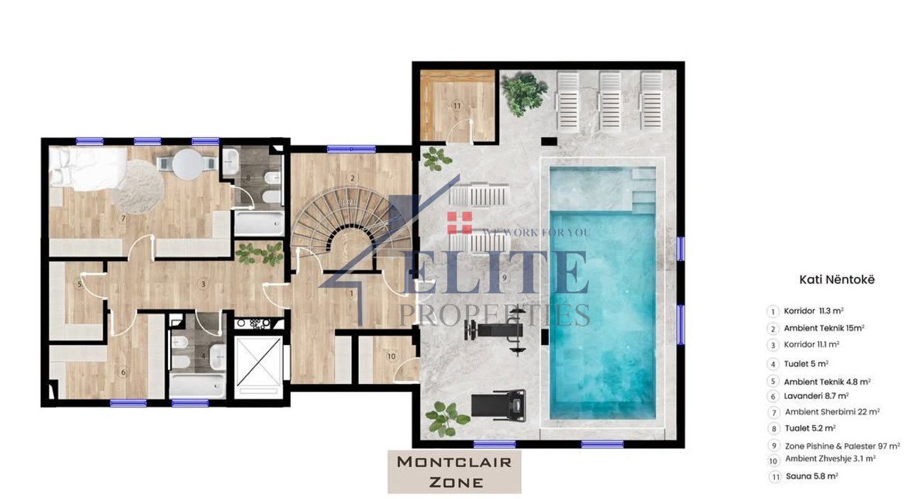 Montclair Mjull-Bathore,vilë në shitje