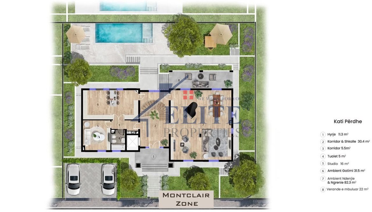 Montclair Mjull-Bathore,vilë në shitje