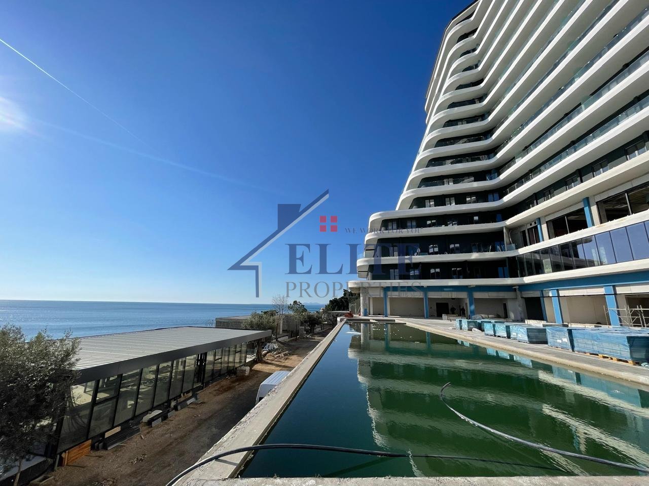 Ilyonis Residence Shëngjin, apartament 1+1 ne shitje