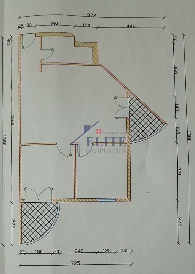 Don Bosco street , two bedroom apartment for sale