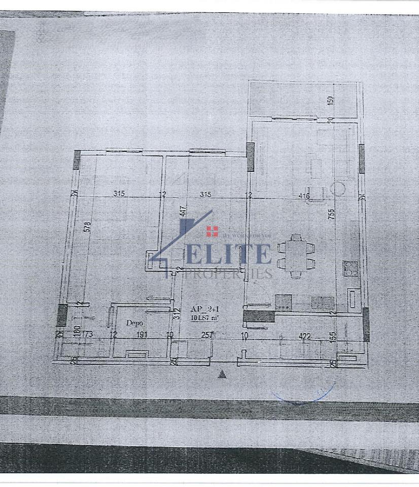 Kamëz, apartament 2+1 në shitje