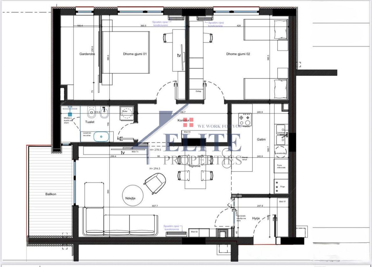 Ish Fusha e Aviacionit, apartament 2+1 për shitje