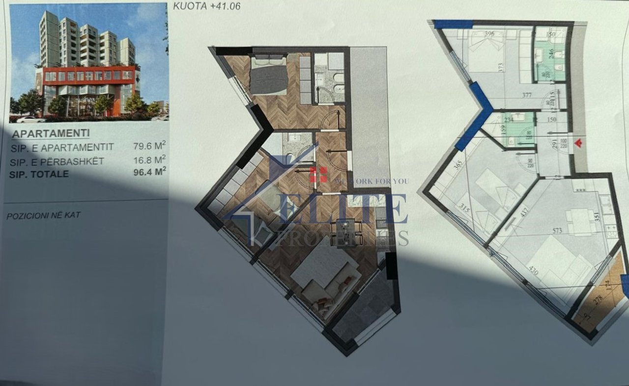 Colonnade Residence, apartament 2+1 në shitje