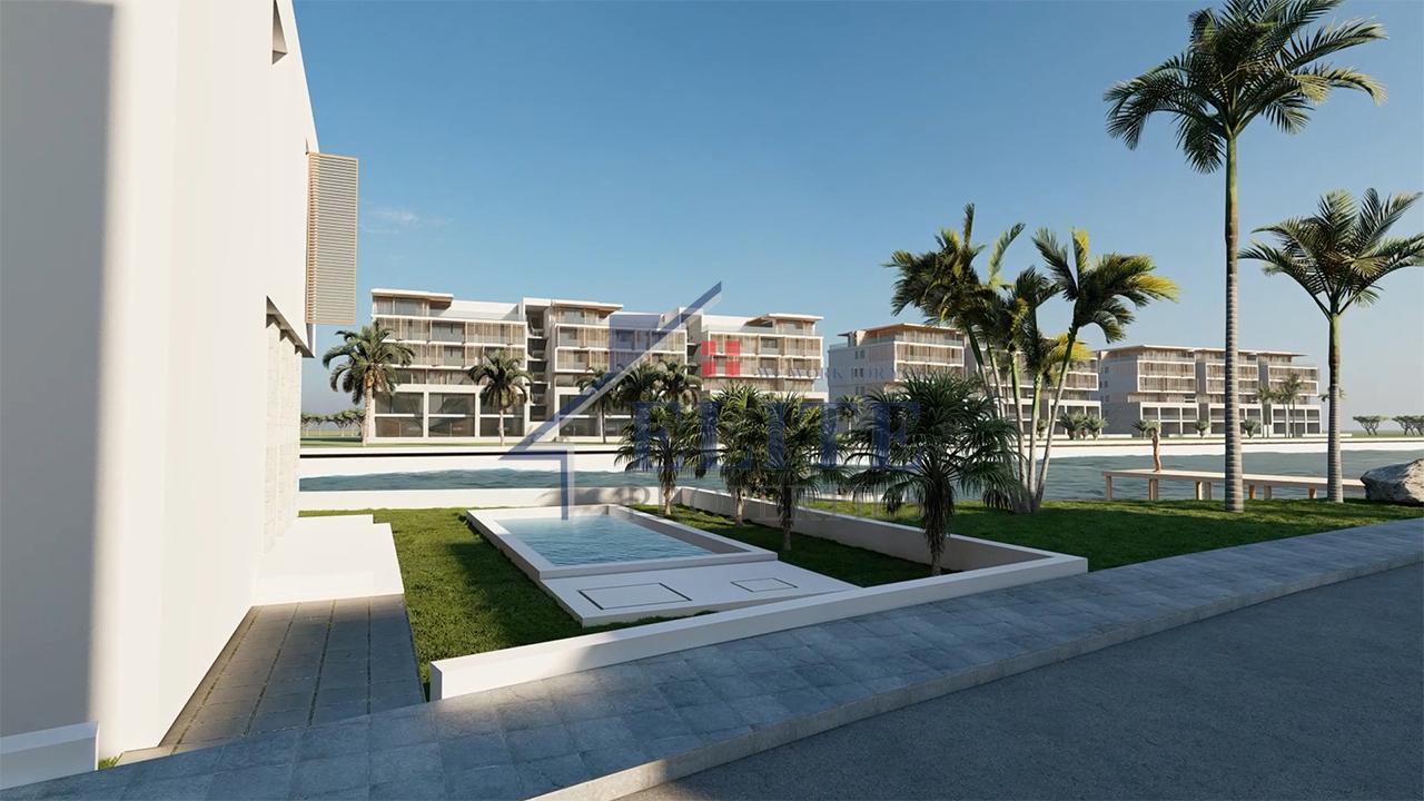 Porto Lalzi, two bedroom apartment with veranda for sale