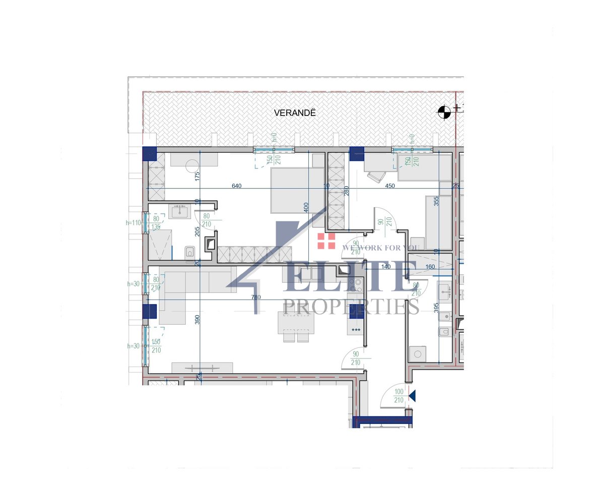 Paskuqan, apartament 2+1 në shitje