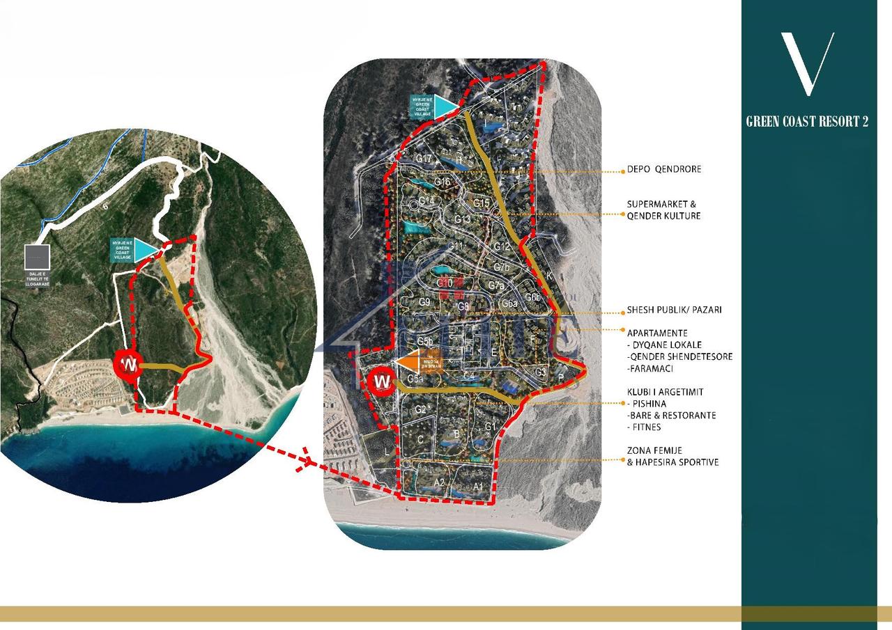 Green Coast Village, vilë në shitje