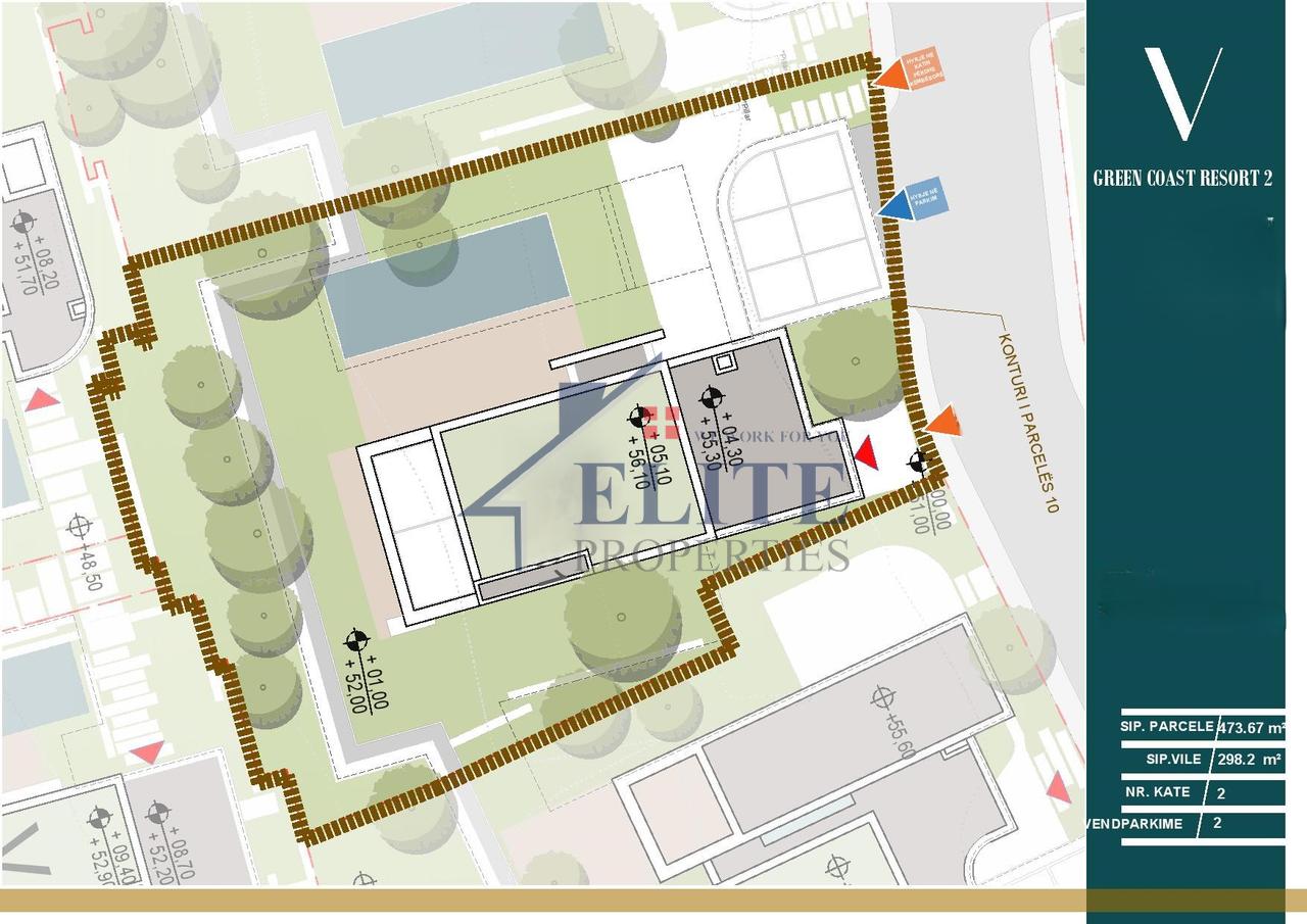 Green Coast Village, vilë në shitje