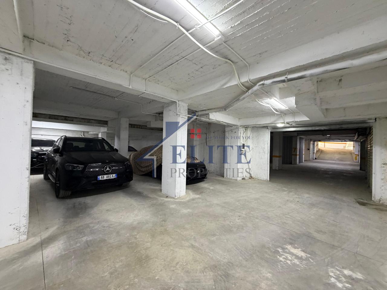 Parking/storage spaces for rent in Kombinat, near Rruga e Qelqit.