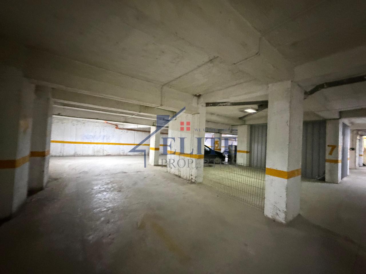 Parking/storage spaces for rent in Kombinat, near Rruga e Qelqit.