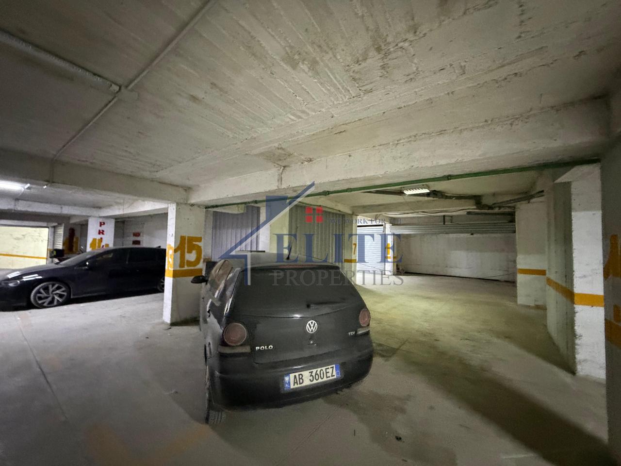 Parking/storage spaces for rent in Kombinat, near Rruga e Qelqit.