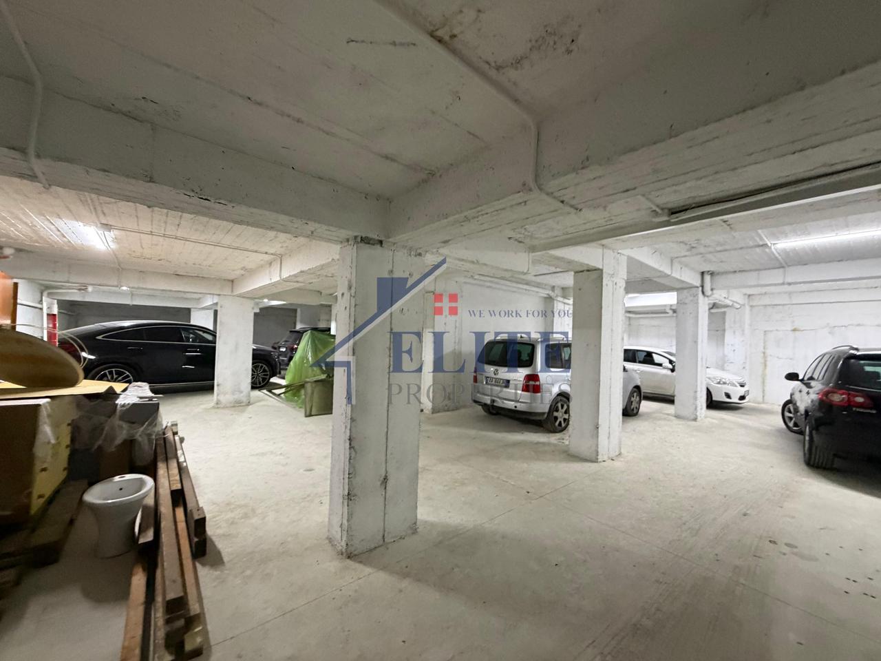 Parking/storage spaces for rent in Kombinat, near Rruga e Qelqit.