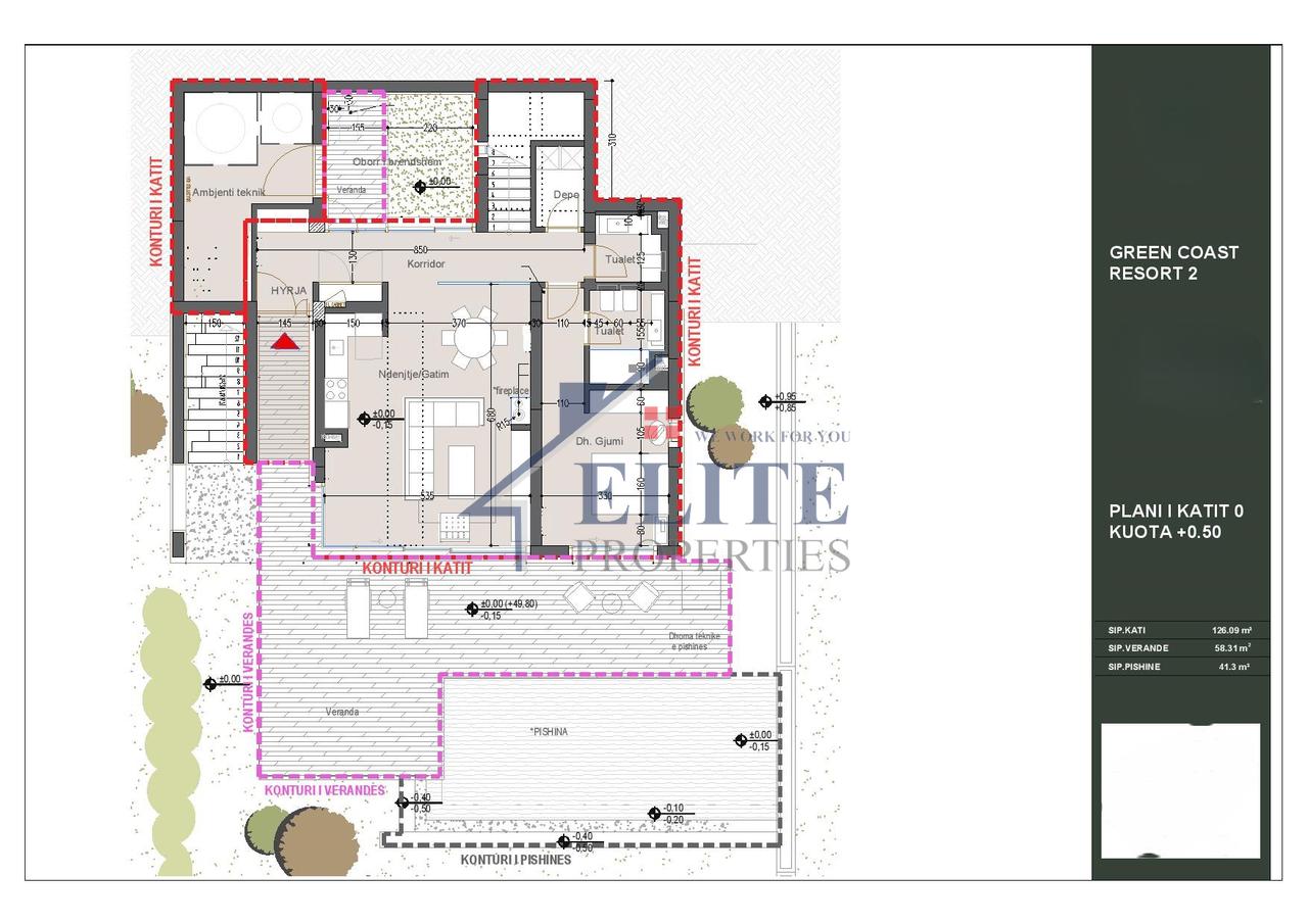 Vile luksoze në shitje – Green Coast Village
