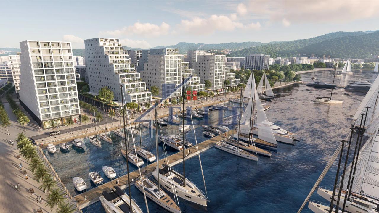 Vlora Marina, apartament 2+1 në shitje me pamje nga deti