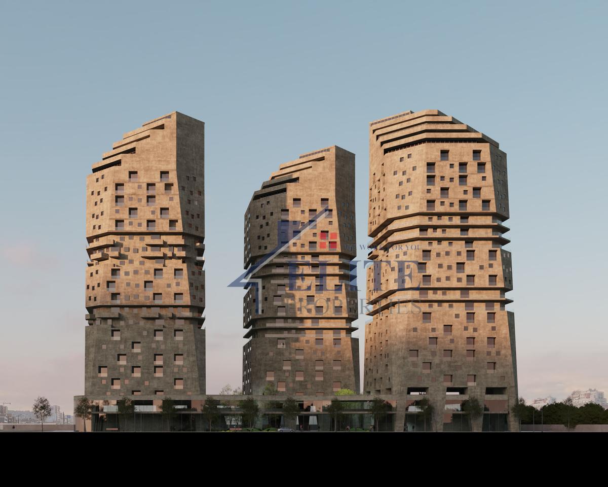 Edificio Shqiponja Square - appartamento con due camere da letto in vendita