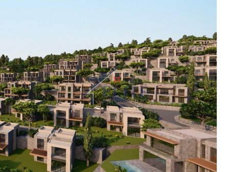 San Nicolas, luxury 2+1 apartment with private yard for sale – Palasë