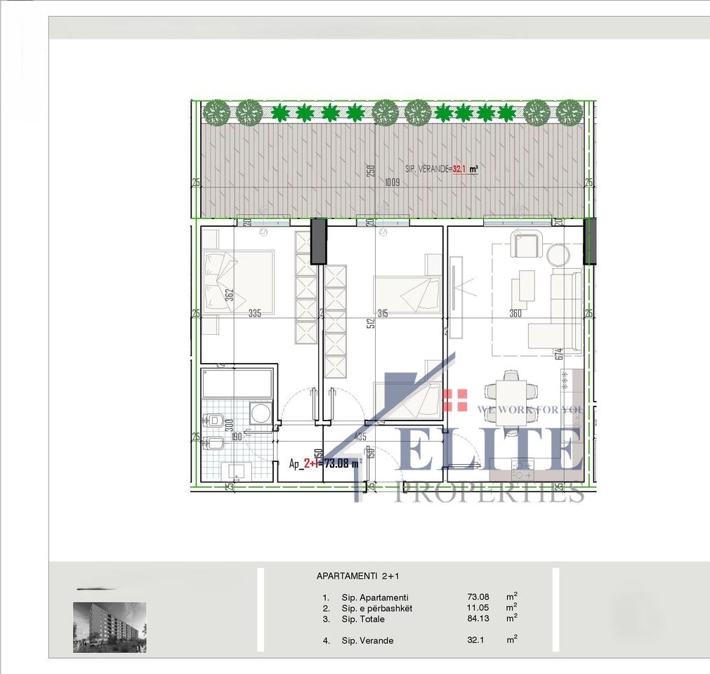 Shehu Paskuqan, apartament 2+1 në shitje
