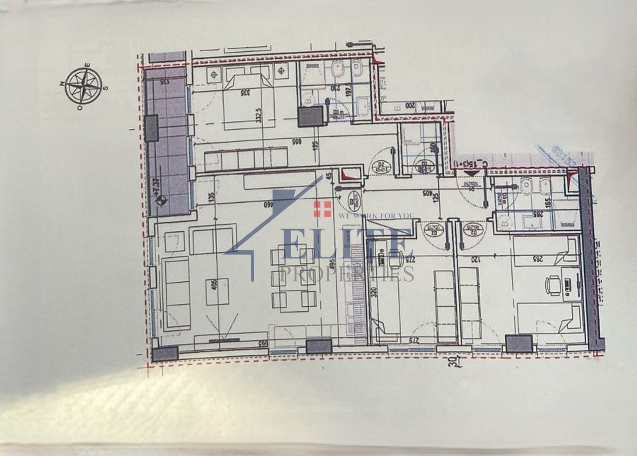 Orbital apartments, appartamento con tre camere da letto in vendita
