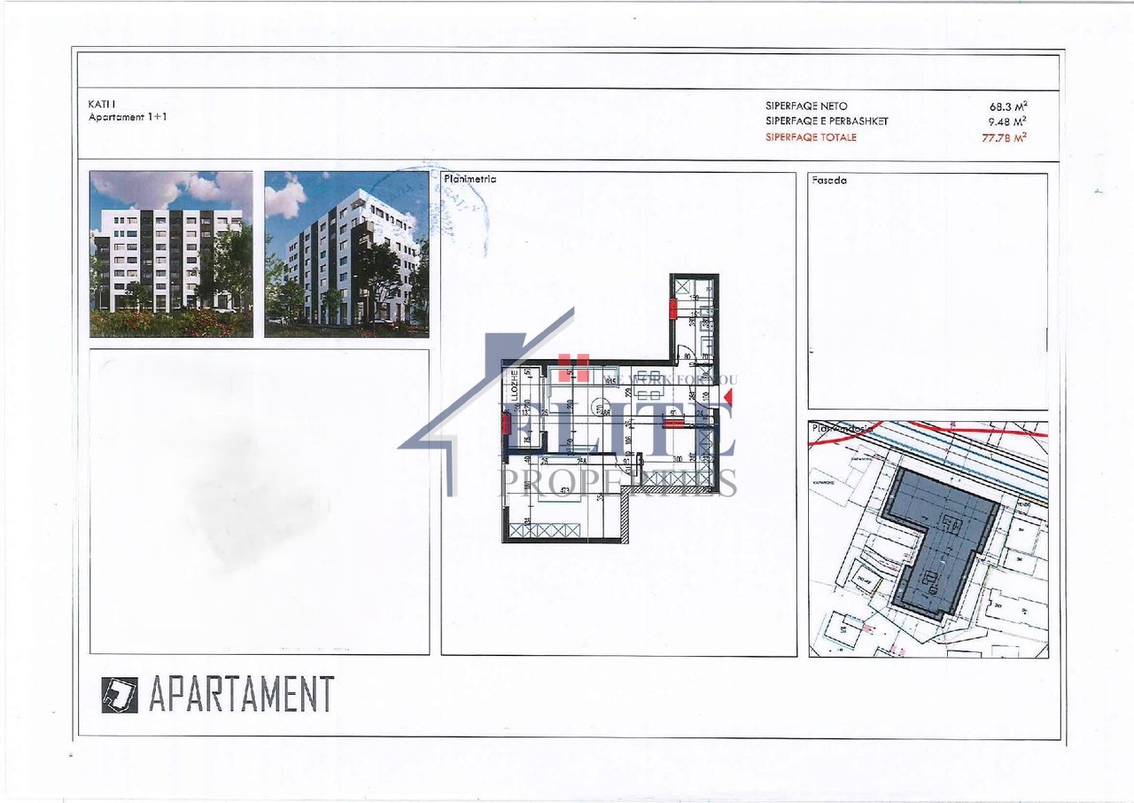 Platinium II Residence Paskuqan, one bedroom apartment for sale