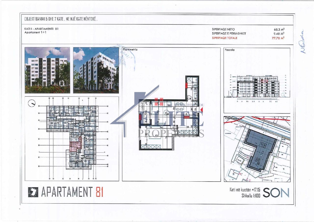 Platinium II Residence Paskuqan, one bedroom apartment for sale