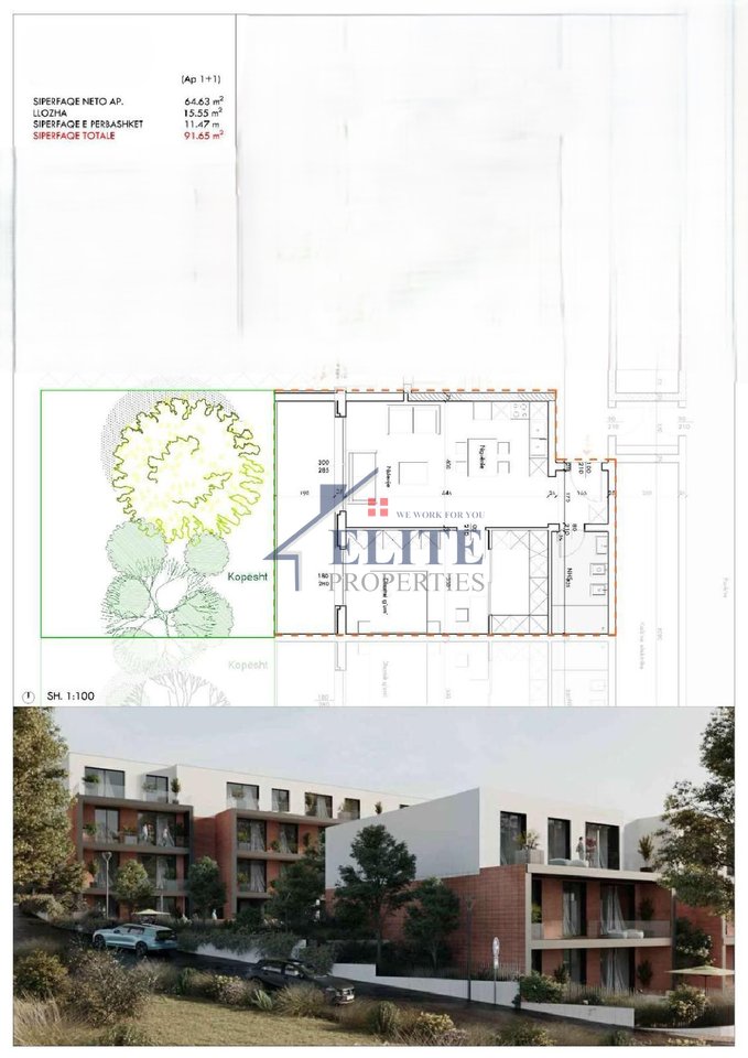 Rose Garden Lake, 1+1 apartment for sale