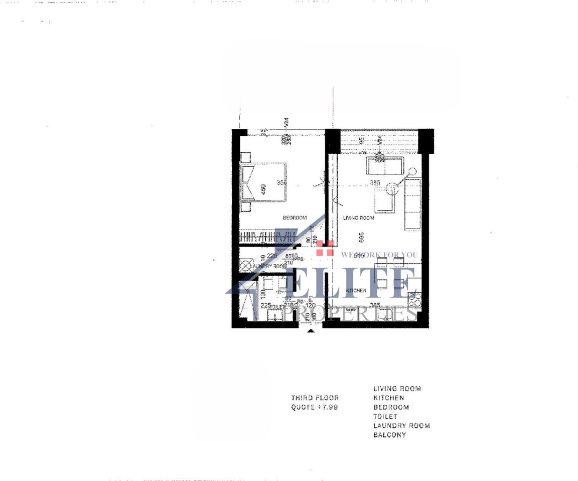 Rezidenca Grow Green, apartament 1+1 në shitje