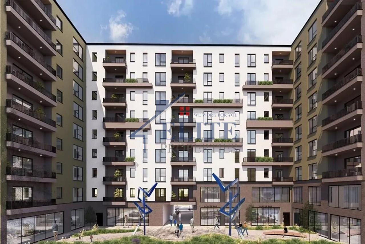 Green Residence, apartament 2+1+ verandë në shitje– Kamëz
