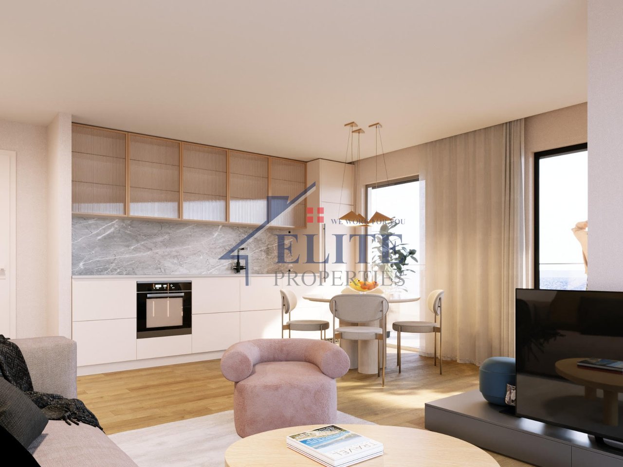 Holiday In 2 Resort, Shengjin – appartamento 1+1 in vendita