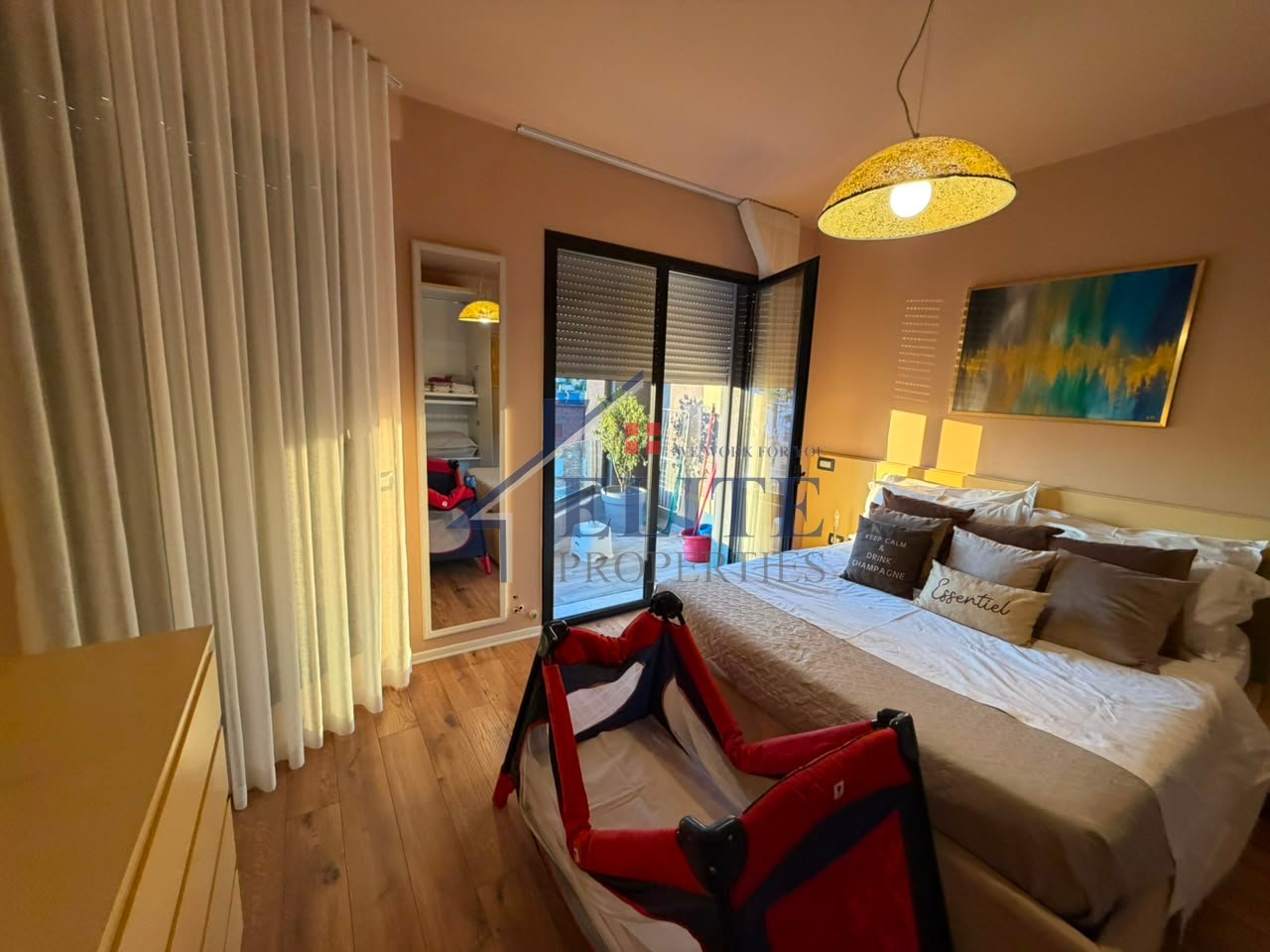 Near Harry Fultz, super newly furnished 1+1 apartment for rent
