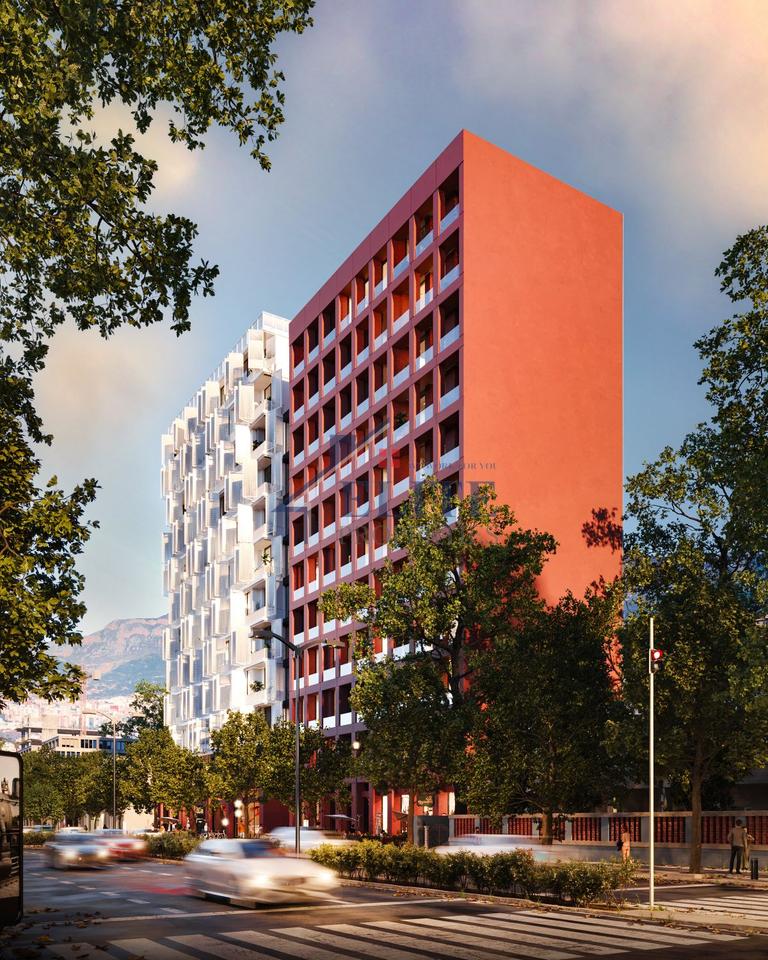 Oberon Tower – rruga Ferit Xhajko, apartament 1+1 në shitje