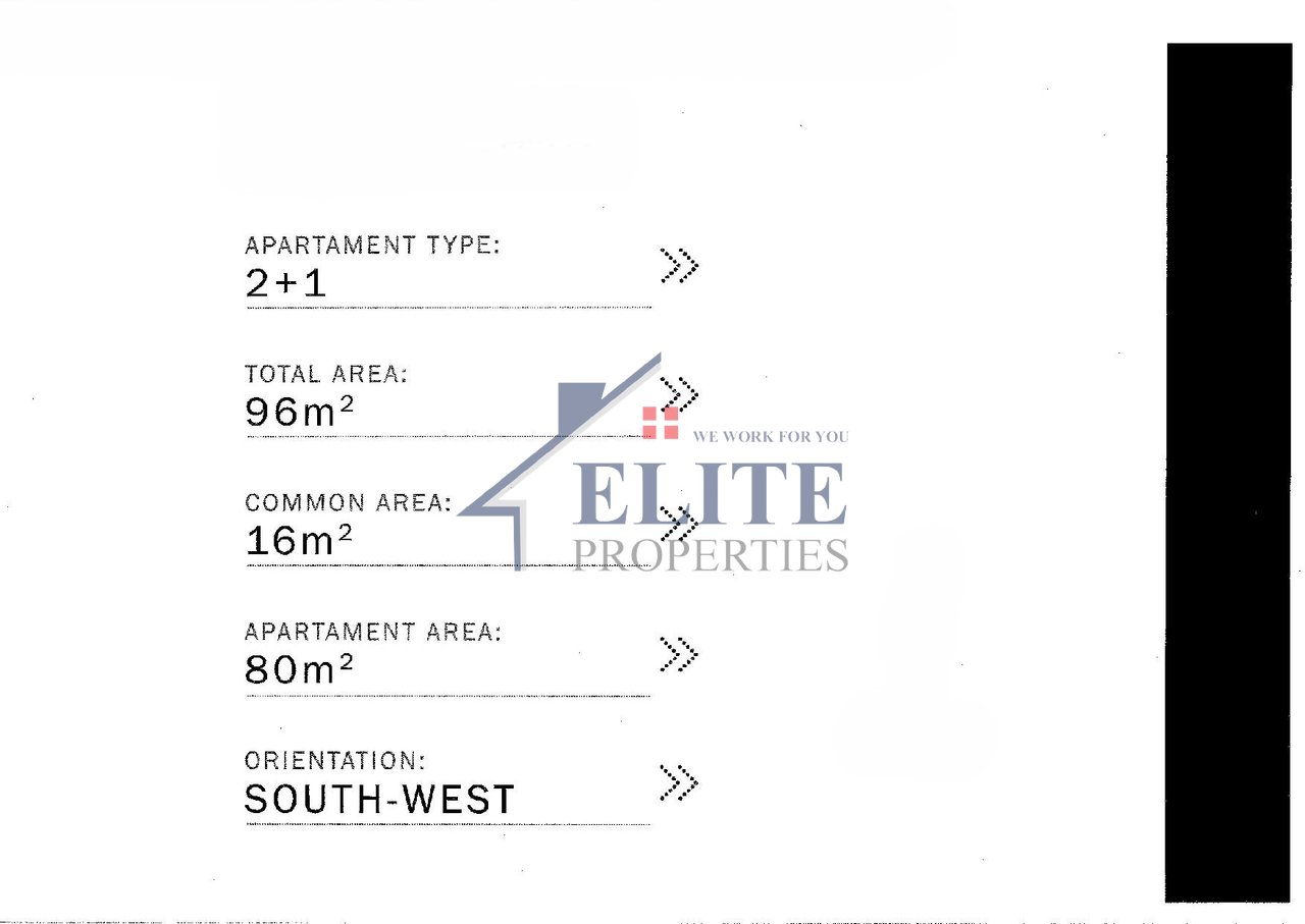 Grow Green Residence, two bedroom apartment for sale