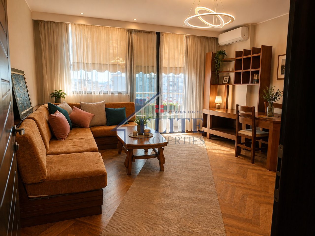 Pazari i Ri, apartament 1+1 me qera