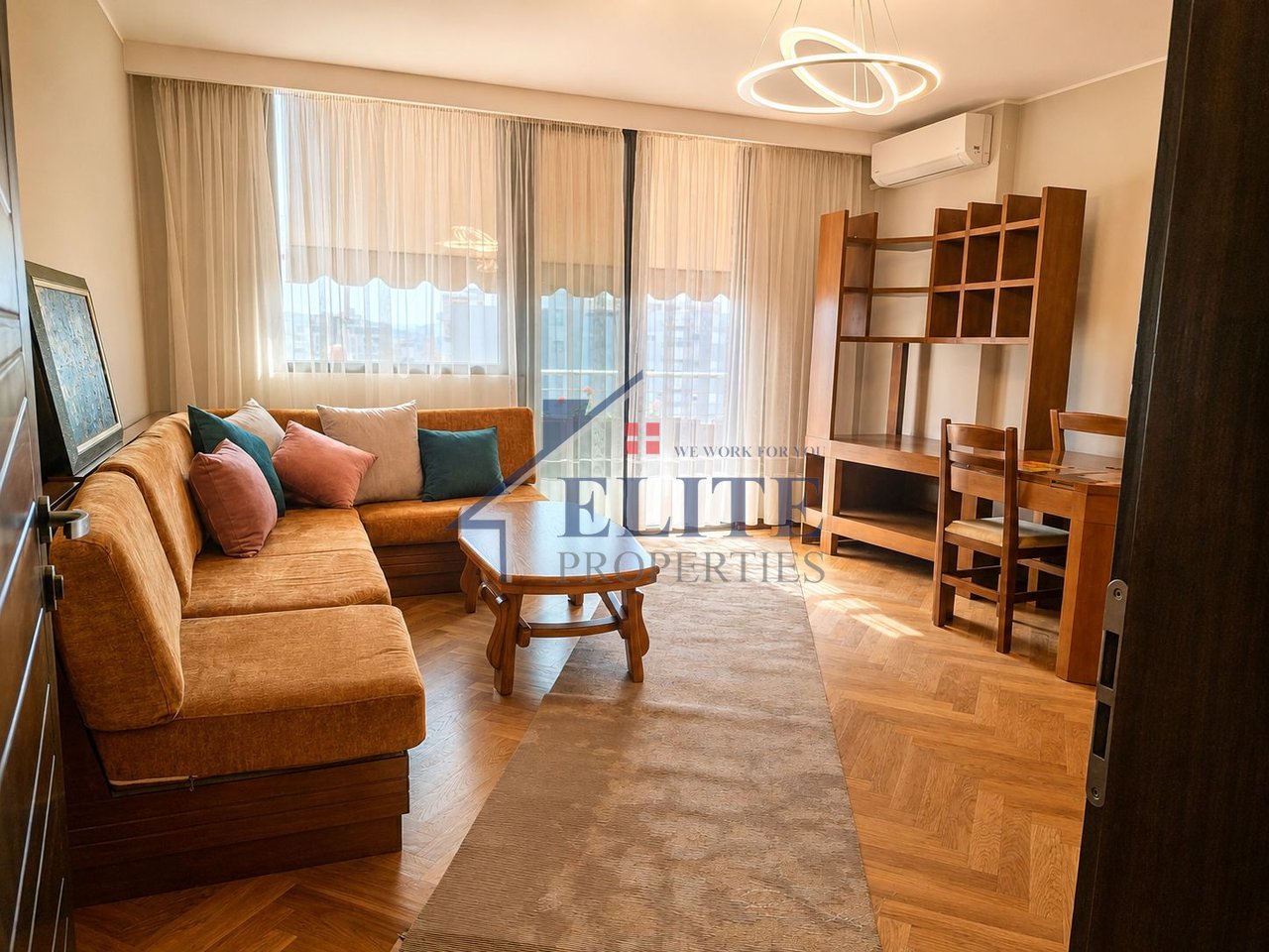 Pazari i Ri, apartament 1+1 me qera