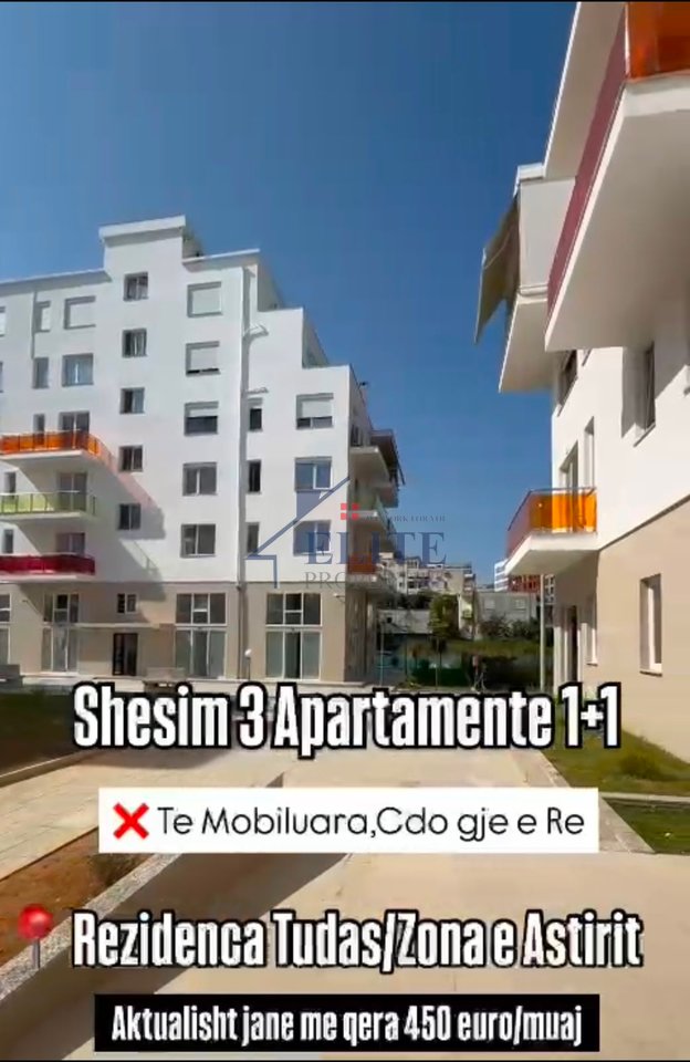 Rezidenca Tudas, Astir, Apartament 1+1 në shitje
