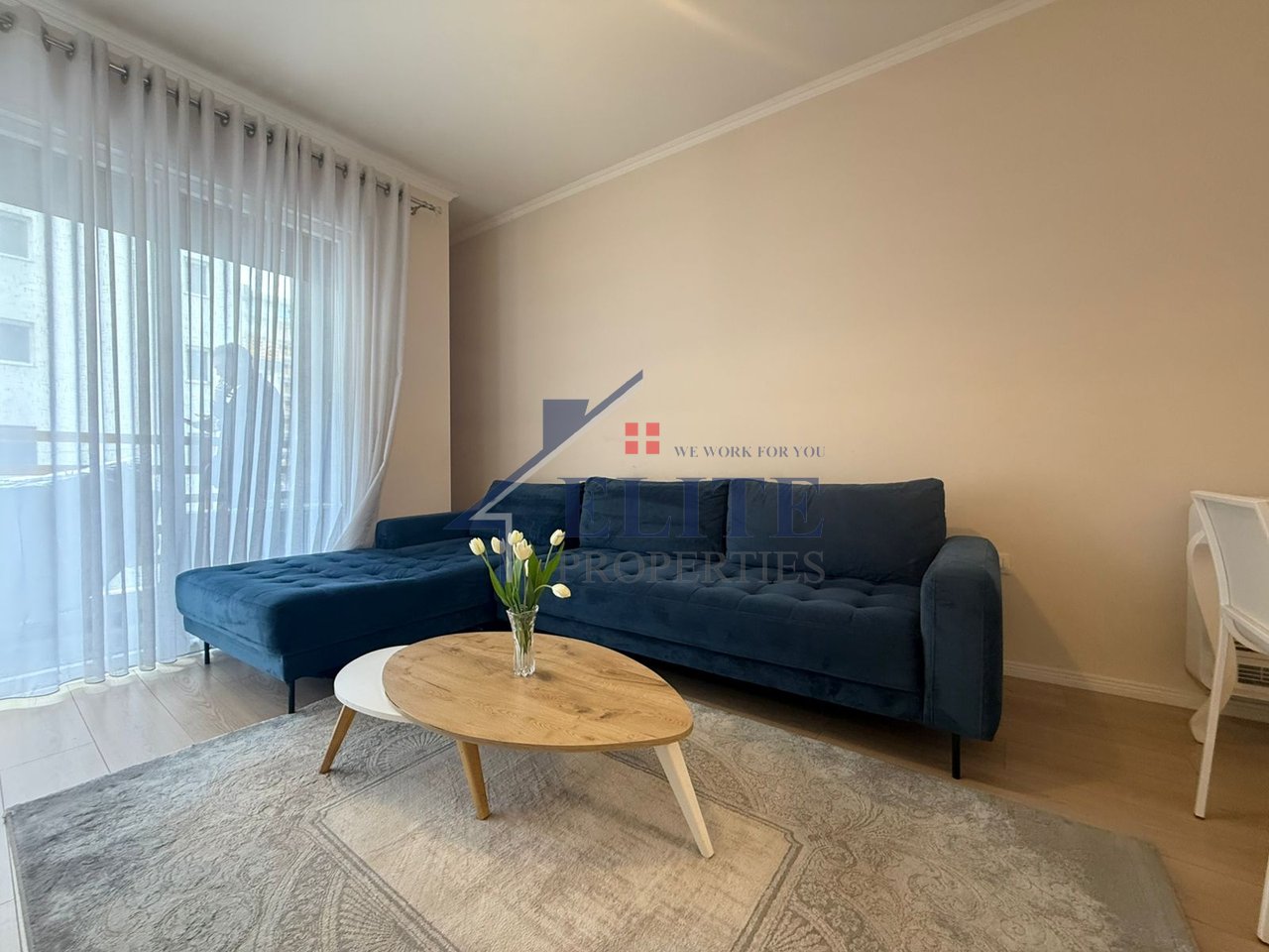 Complex E88–via Dritan Hoxha, opposite UNIZKM, 1+1 apartment for rent