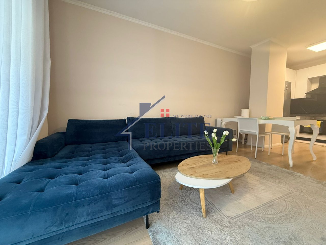 Complex E88–via Dritan Hoxha, opposite UNIZKM, 1+1 apartment for rent