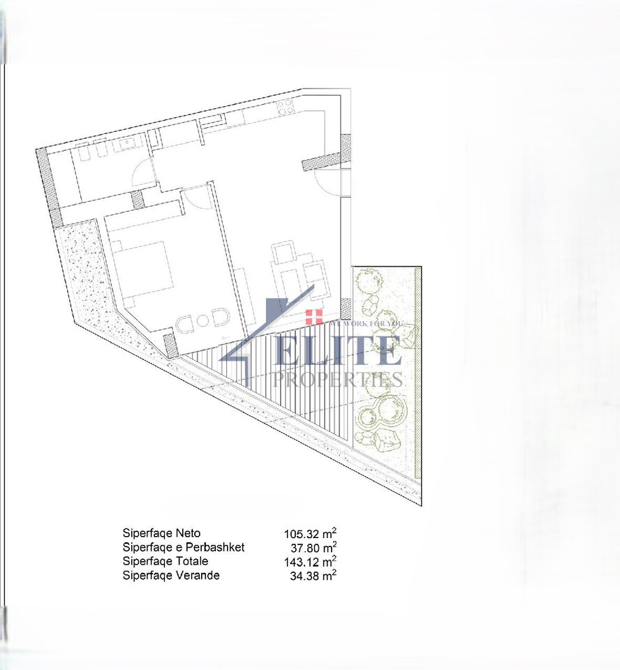 Green Coast 2, Palasë – apartament 2+1 premium në shitje