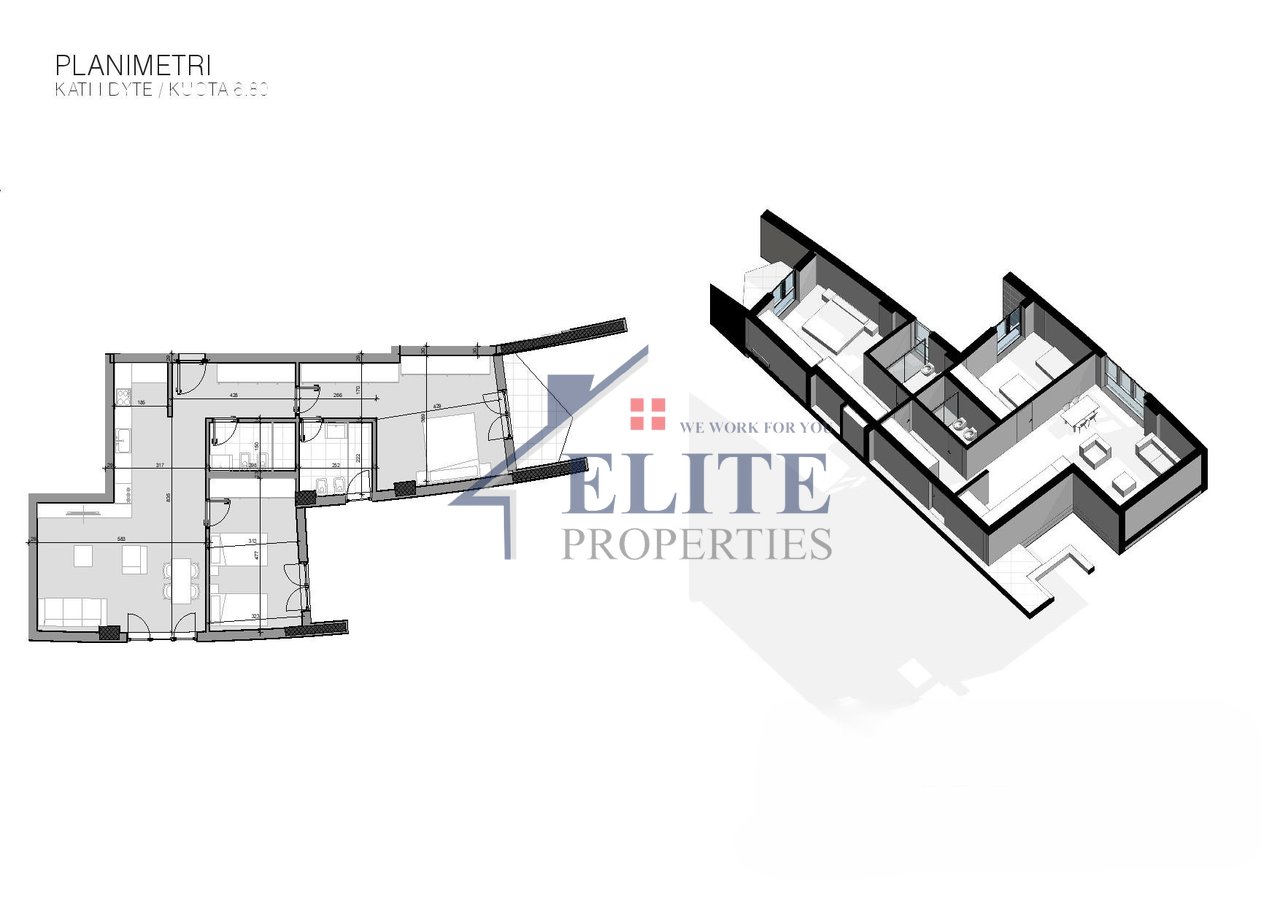 Farka Hills Residence, apartament 2+1 në shitje