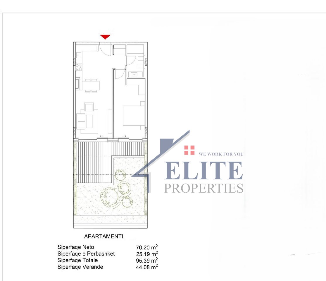 Green Coast (Sunset Residence), apartment 1+1 for sale