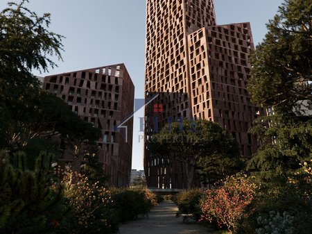 Tirana’s New Boulevard Tower, apartament 1+1 në shitje