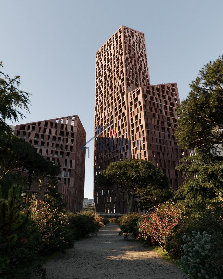 Tirana New Boulevard Tower, apartament 1+1 në shitje