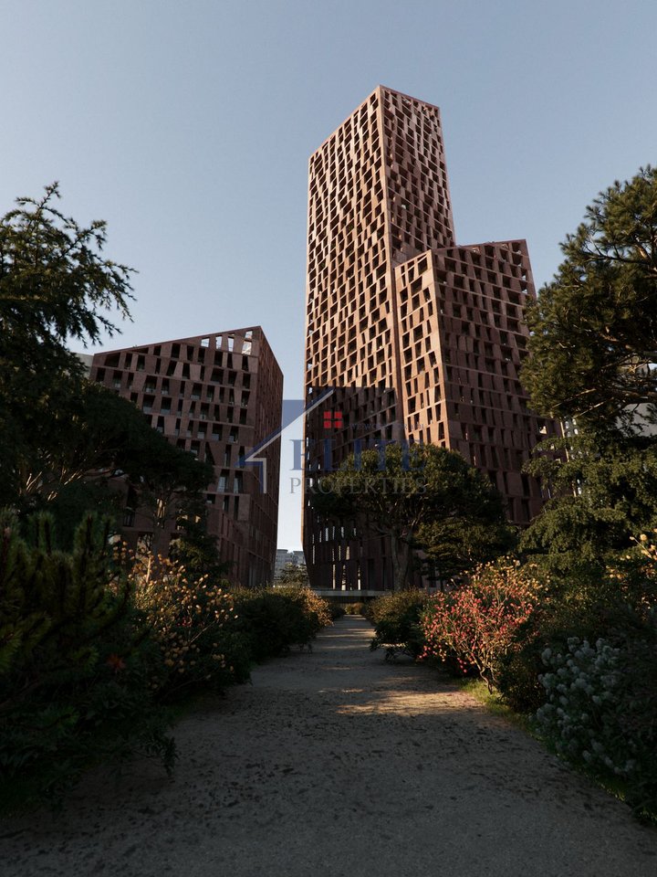 Tirana’s New Boulevard Tower, apartament 1+1 në shitje