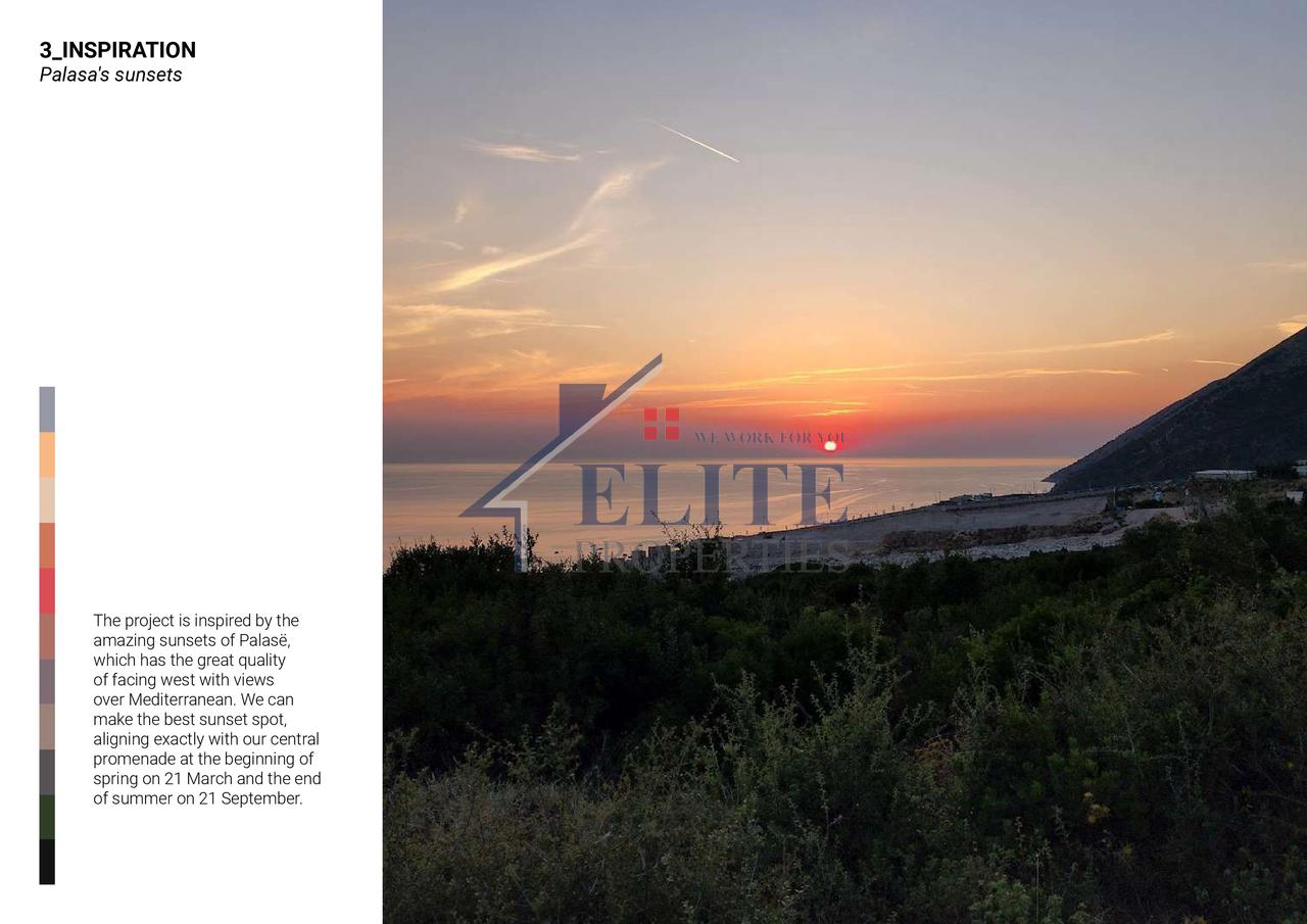 Sun Palasë, appartamento con una camera da letto in vendita