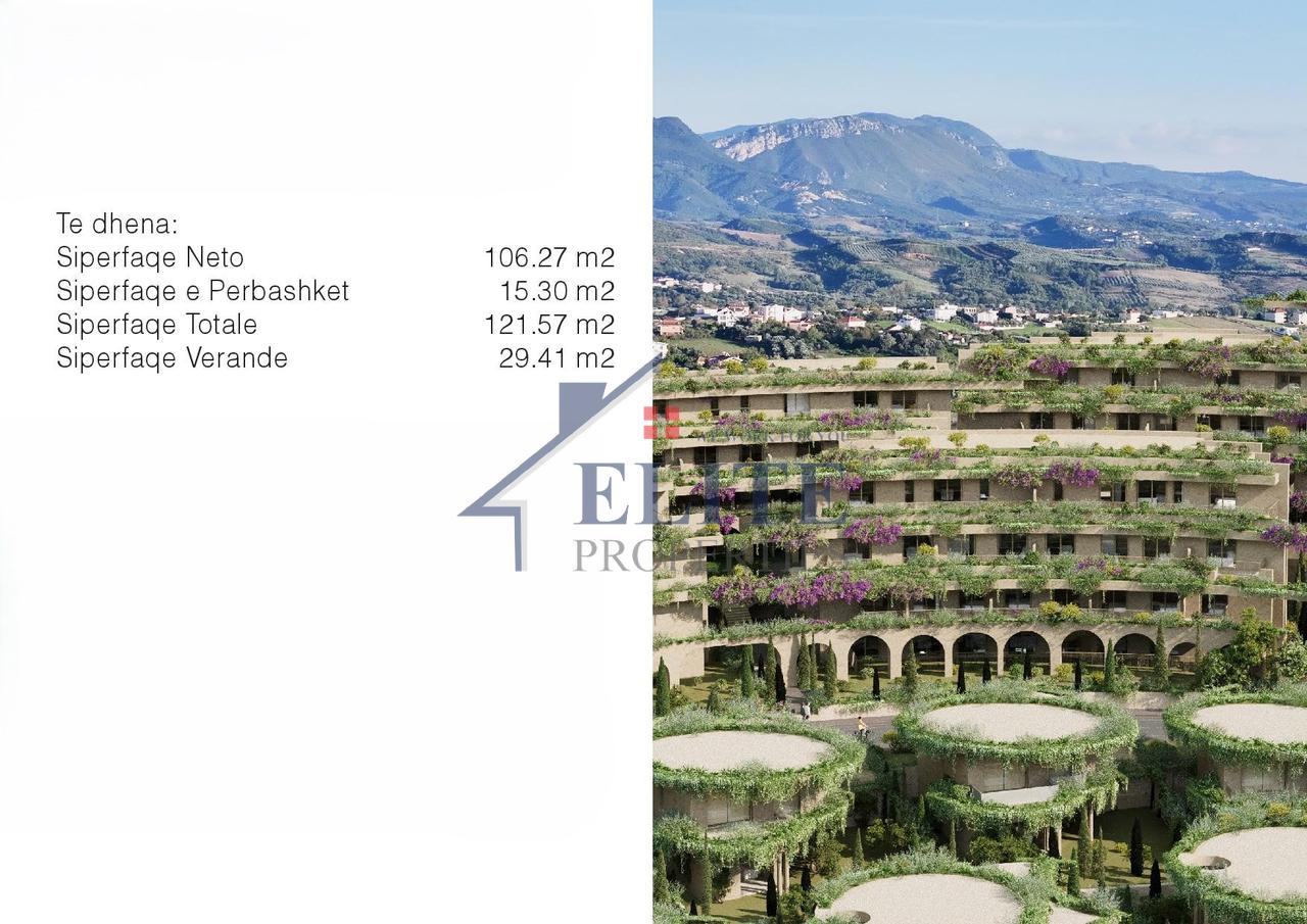 Farka Hills Residence, apartament 2+1 + verandë në shitje