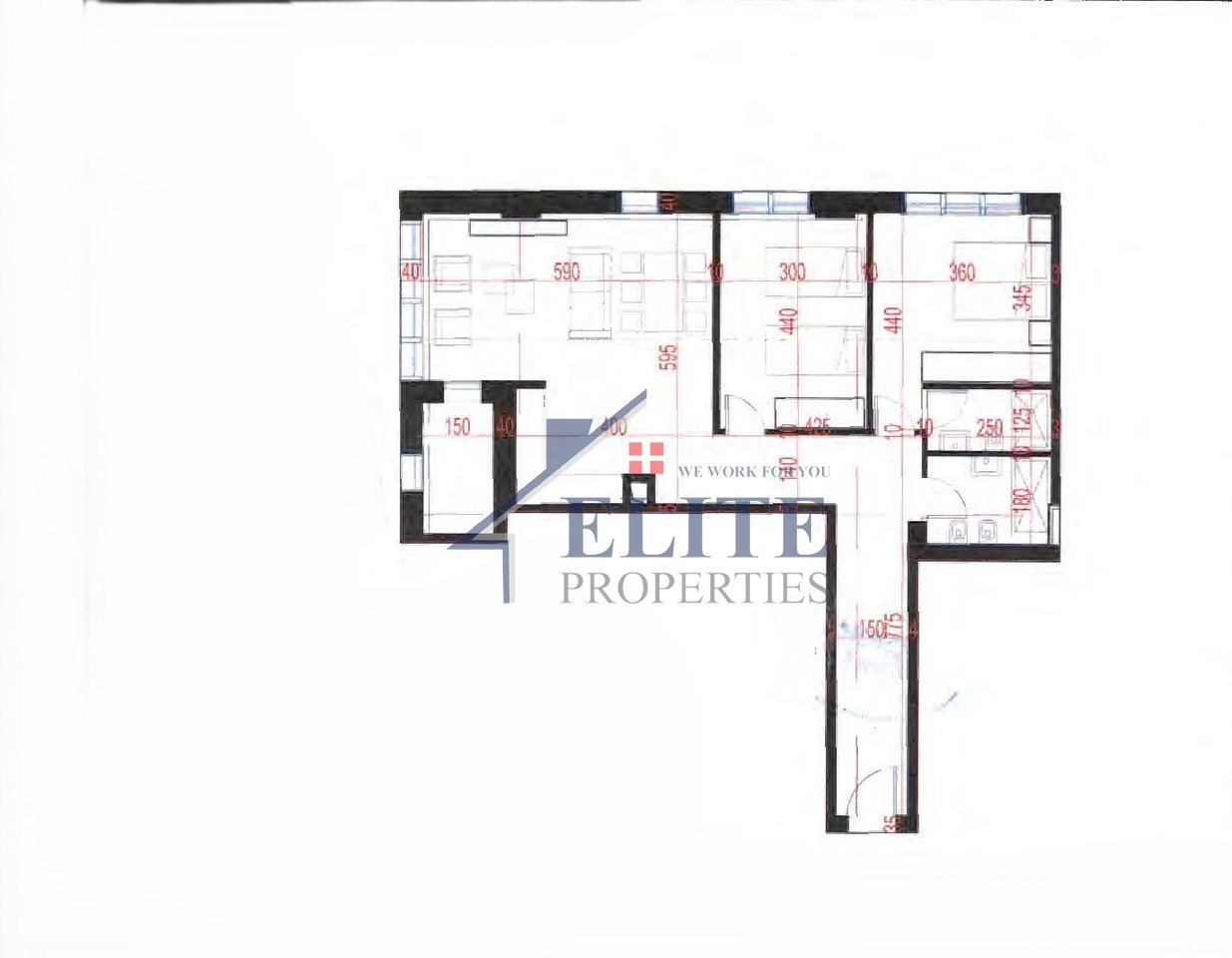 Morina Palace Drymades apartament 2+1 në shitje